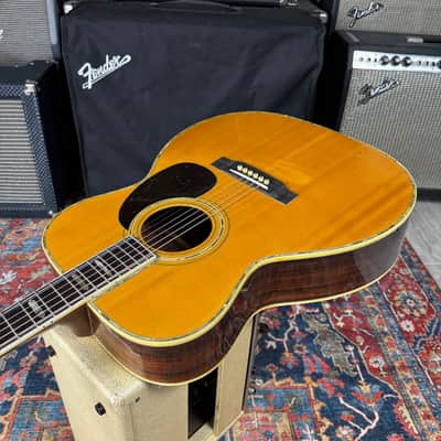 MIJ Morales BM-100 All Solid Wood 1979 "Big Mac" 0000 Size Thin Scalloped BracesAcoustic image 6