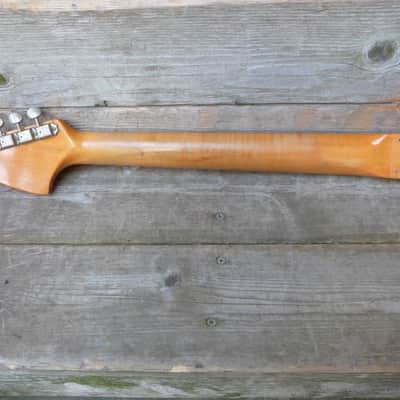 Fender mustang neck rosewood fingerboard 1965 tuners 1965 maple image 9