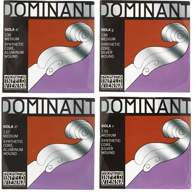 Thomastik-Infeld 141 Dominant Viola String Set - 4/4 Size image 1