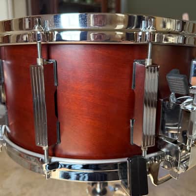 Tama 14 Ply 7x14 Heavy Birch AW3170 18mm MASTERCRAFT Snare Drum - Antique Brown (AB) image 5