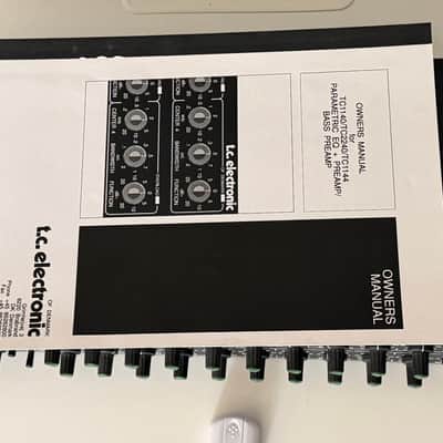 TC Electronic TC 2240 2-Channel Parametric Equalizer / Preamplifier 1990s - Black image 5