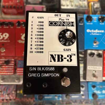 Pete Cornish NB-3 Battery-Free Linear Boost 2010s - Black/White image 1