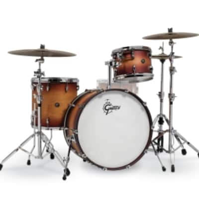 Gretsch Renown 3 Piece Drum Set (24/13/16) Satin Tobacco Burst image 2