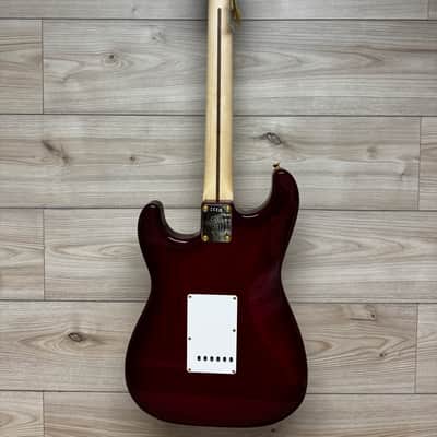 Fender Richie Kotzen Signature Stratocaster Electric Guitar, Transparent Red Burst image 10