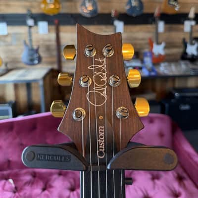 PRS Custom 24 Electric Guitar - Tiger Eye 10-Top w/Hardshell Case image 3