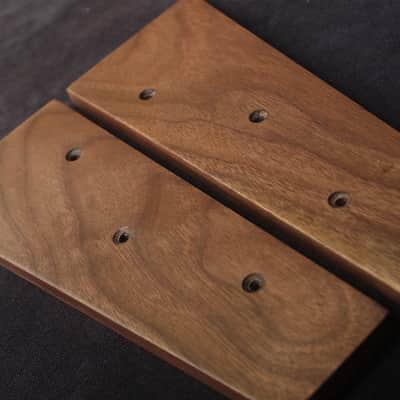Custom Wooden Side Panels Sequential Circuits Drumtraks American Walnut Wood image 2