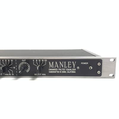 Manley Labs Manley Enhanced Mono Pultec EQP-1A 2017 Black TGHM image 3