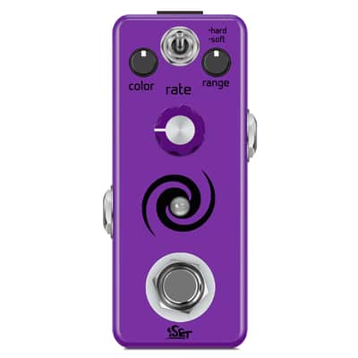 ISET Analog Galaxy Flanger Pedal for Electric Guitar Bass True Bypass