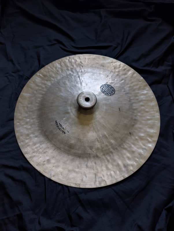 World Percussion Han Chi China cymbal- 18" 1980s - Natural image 1