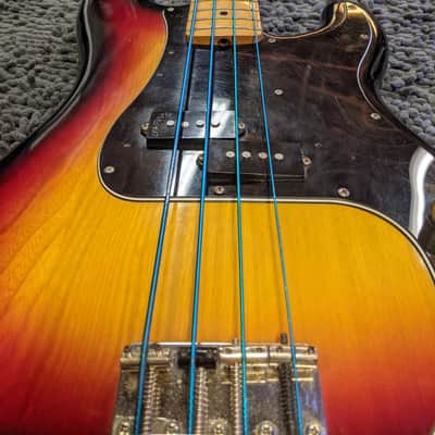 Hondo II Professional Bass 1978 Sunburst MIJ image 5