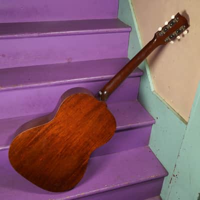 1959 Gibson LG-0 00-Size Acoustic Guitar (VIDEO! Fresh Work, Ready) image 8