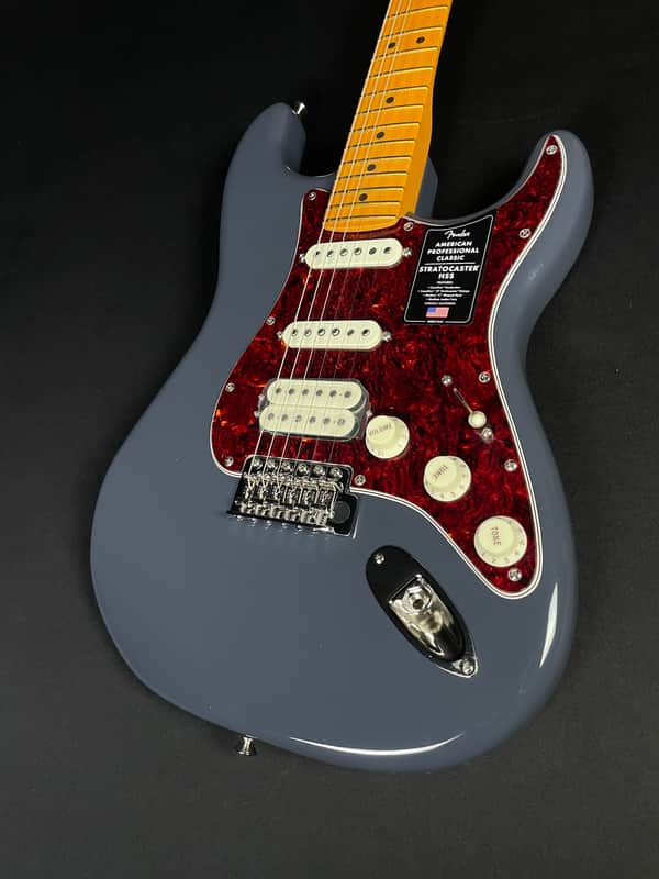 Fender American Professional Classic Stratocaster - HSS, Faded Black image 1