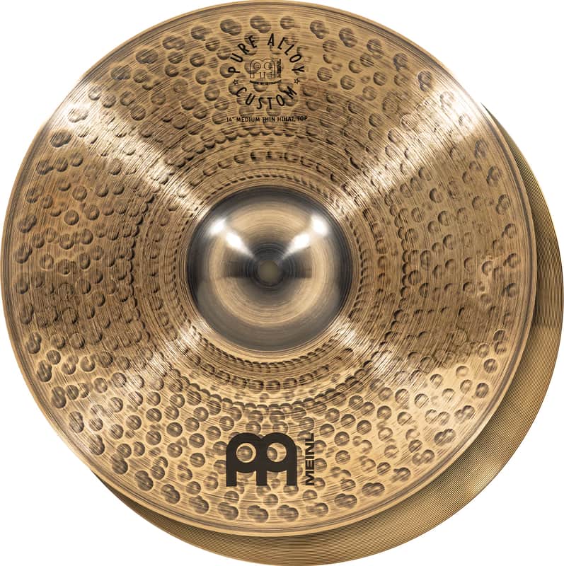 MEINL PAC14MTH Pure Alloy 14" Custom HiHat image 1