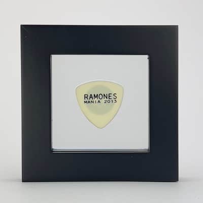 3" x 3" Double Sided Guitar Pick Display, CLEAR #346 Rounded Bass Shape image 5
