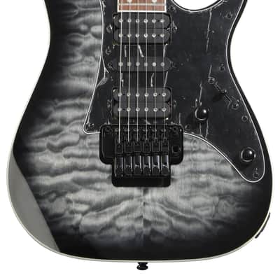Ibanez RG450QMB-TGB Electric Guitar - Transparent Gray Burst image 3