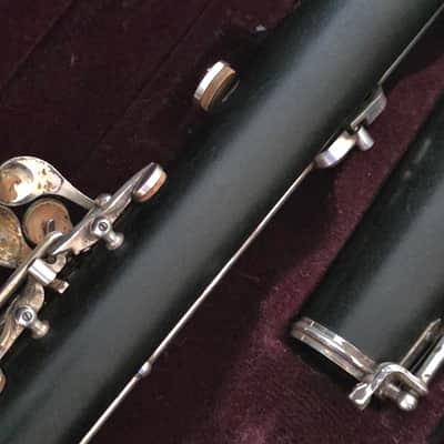 Vintage Yamaha Wood Oboe 411/441– Crack Free – Plays –  Left F image 9