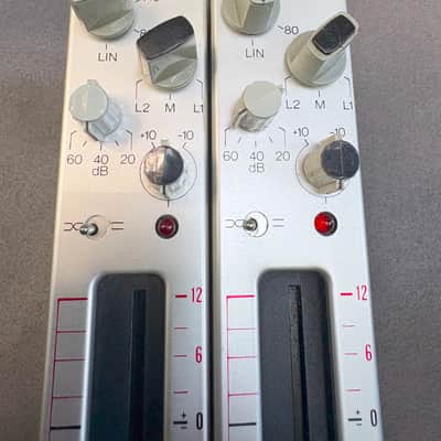 Vintage broadcast preamps Kajaani Audio made in Finland 10EA-71 1970's 1980's image 3