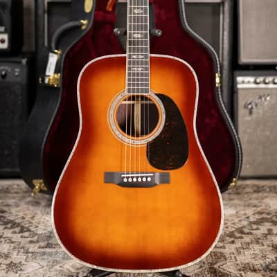 Martin D-41 Standard Series Acoustic Guitar - 1933 Ambertone with Hardshell Case image 12