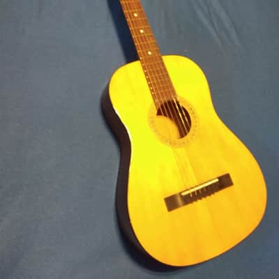 Musima (höchstwahrscheinlich) Wandergitarre 7/8 mensur ≈ 1967–1975 - helle & dunkle Hölzer image 6
