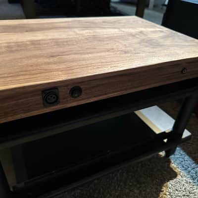 Custom made turntable isolation platform made with Solid walnut wood image 6
