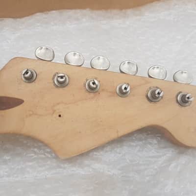 80's CUSTOM USA MAPLE NECK FLAT RADIUS image 1