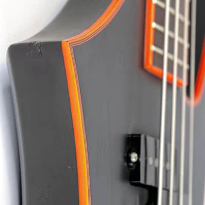 1985 Takamine GB400 Electric Bass - MIJ - Black & Red - RARE image 7
