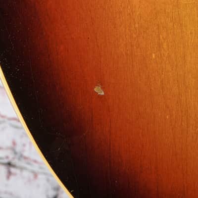 Gibson - 1965 ES-125T Hollow-Body Electric Guitar Sunburst w/OHSC All Original No Pickguard - VINTAGE image 23