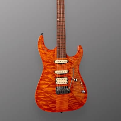 Marchione Carve-Top Neck-Through Solid Body - Natural. NEW. (Authorized Dealer) image 2