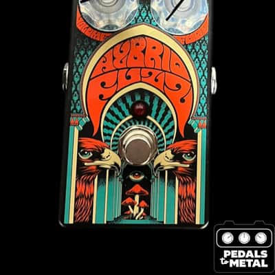 MXR CSP041 Hybrid Fuzz 2023 - Present - Black / Teal Graphic - X16694 image 3