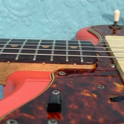 Fender Jazzmaster 1963 - Fiesta Red Matched Head Custom Color image 11