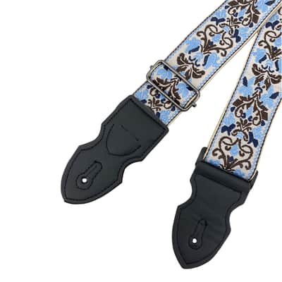 Shackles Embroidered Electric Guitar Strap - Adjustable Punk/Metal Style image 6