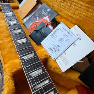 2026 Gibson Custom Shop Les Paul SG ‘61 Reissue VOS Stop Tail - Cherry Red image 23