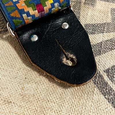 Vintage Ace Style Embroidered Guitar Strap Circa 1960s / 1970s image 5