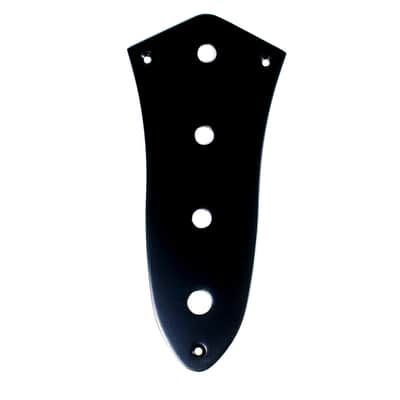 Replacment Metal Control Plate For  Jazz Bass JB style bass Guitar ,Black