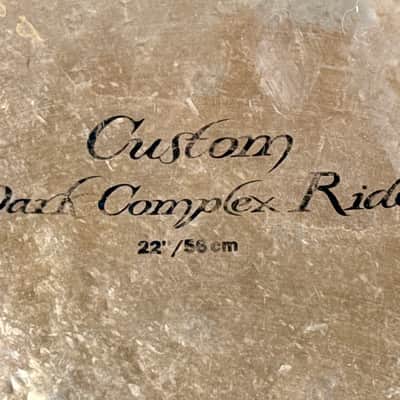 22” Zildjian K CUSTOM DARK COMPLEX Ride 2679g image 2