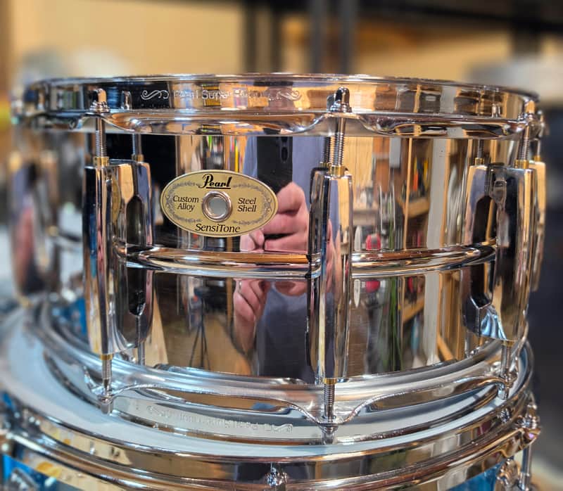 Pearl Sensitone - Custom Steel Shell 1st Generation - Chrome