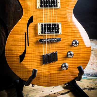 Yamaha Aes620hb Semi Hollow Body Electric Guitar 620hb Rare Discontinued image 4