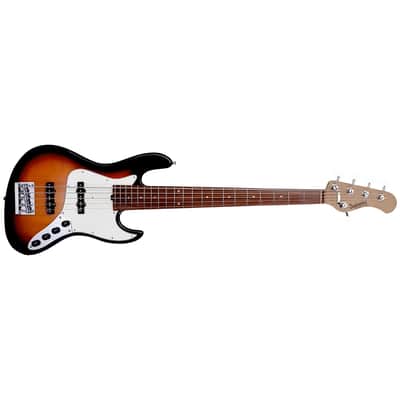 MetroExpress Vintage JJ Tobacco Sunburst 5 Cordes Palissandre Sadowsky image 3