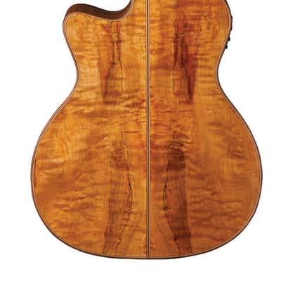 Washburn Comfort Deluxe 66 G66SCE Acoustic-Electric - Spalted Maple (WCG66SCE-O-U) image 6