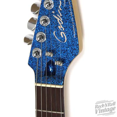 Godin Triumph Blue Sparkle image 5