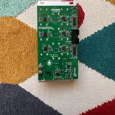 Intellijel Quad VCA Eurorack Synth Module 2017 - Present - White image 3