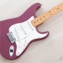 1995 Fender American Standard Stratocaster Burgundy Mist + Headstock, Near-Mint w/ TBX, Case