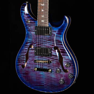 PRS Wood Library Willcutt Exclusive McCarty 594 Hollowbody II Violet Blue Burst 10 Top (131) image 1