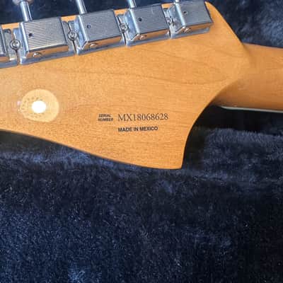 Fender Limited Edition 60th Anniversary Classic Jazzmaster Vintage Blonde with Upgraded Bridge and Fender Hard Case image 13