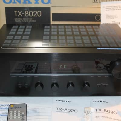 ONKYO TX-8020 STEREO RECEIVER Pristine Sub Out! Phono Section Used Twice!! image 1