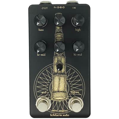 Lichtlaerm Audio Amber Spyglass Studio Grade Hybrid EQ Pedal