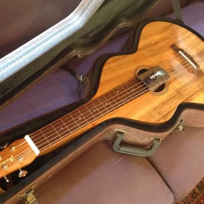 Iseman Weissenborn  2016 Natural,  all solid fallen and highly figured Koa image 1