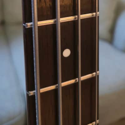 Naturally Relic'd 1959 Danelectro 3412 Short-horn Bass and Hardcase image 17