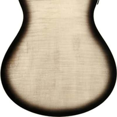 Ibanez AAM370M1CE Grand Auditorium Acoustic-Electric Guitar, Solid Spruce Top, Transparent Panda Burst image 3