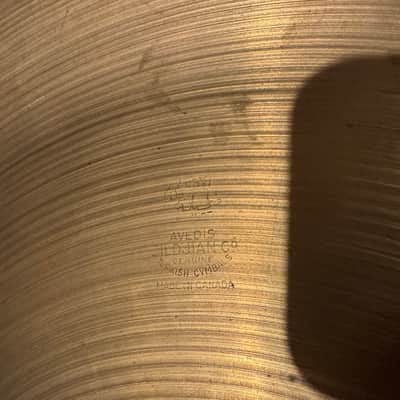 Zildjian 18" Swish Cymbal (1402g) Avedis Vintage Made In Canada image 2